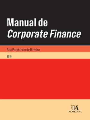 cover image of Manual de Corporate Finance